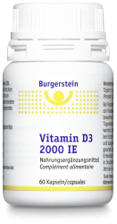Burgerstein Vitamin D3 2000 IE » Micronutriments de Burgerstein Vitamine